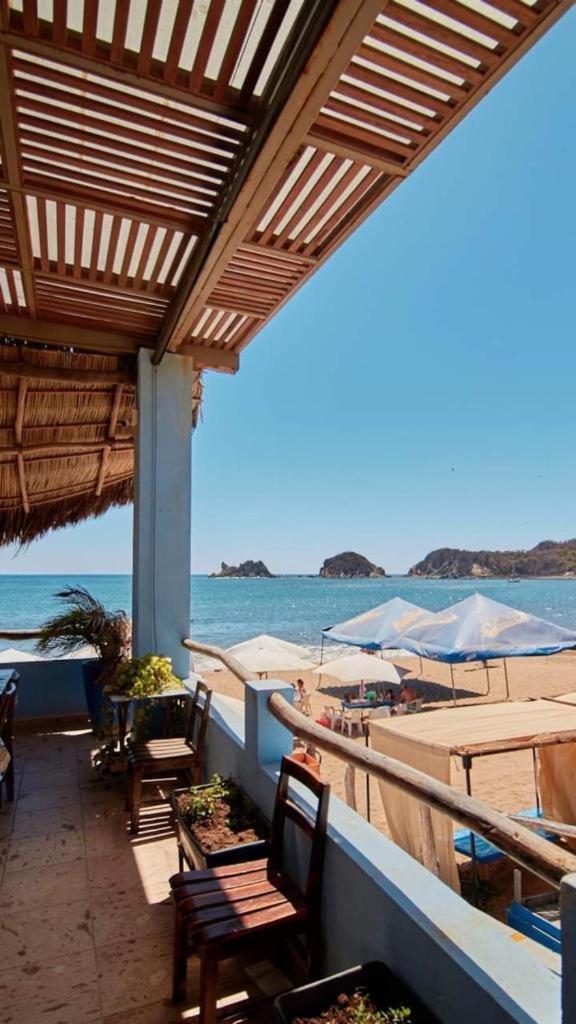 Bungalows Las Hamacas San Patricio Melaque Buitenkant foto