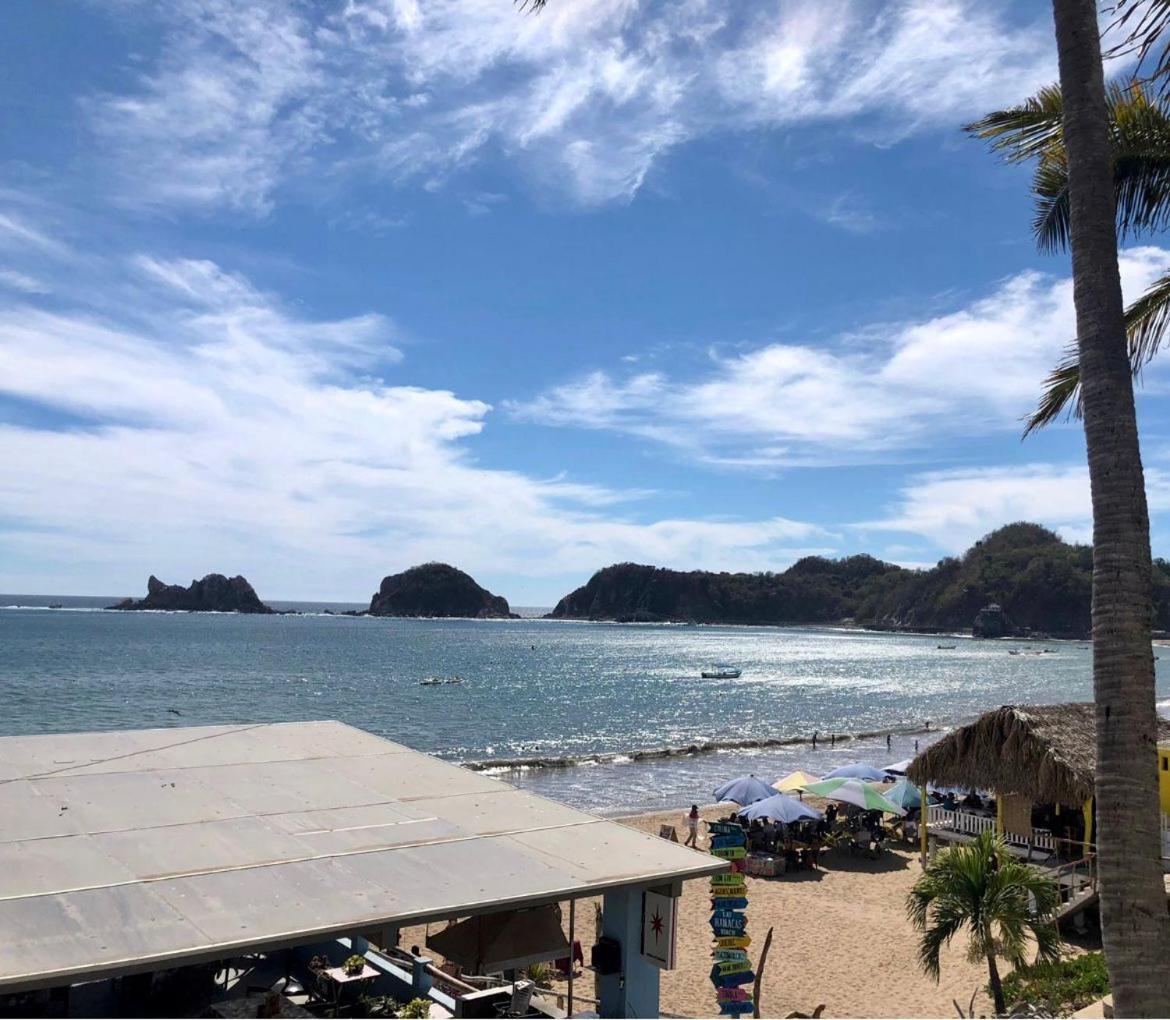Bungalows Las Hamacas San Patricio Melaque Buitenkant foto
